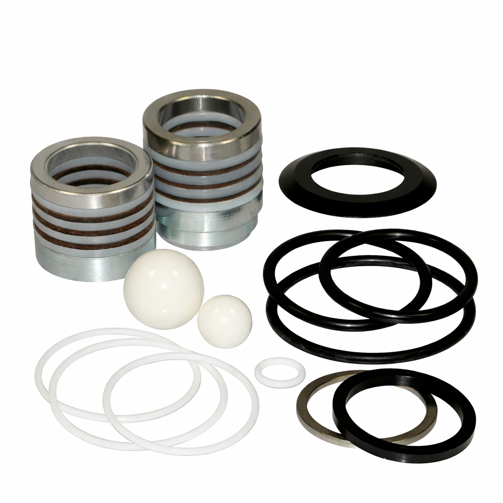 Replaces Graco 16X431 16X-431 L/PE Packing Kit w/ Ceramic Balls for TexSpray Mark X, GMax 7900HD