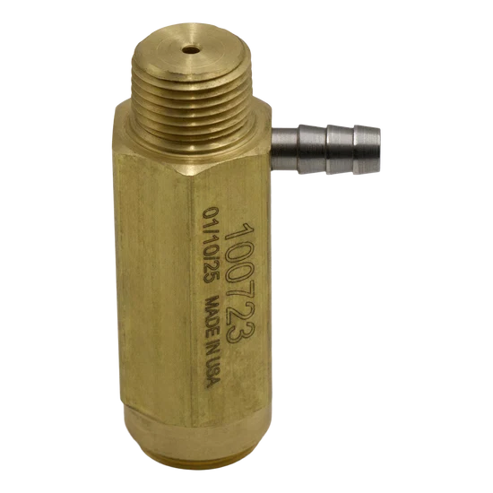 General Pump 100723 Safety Relief Valve – 3/8" MPT with Hose Barb Outlet, 1000–6000 PSI