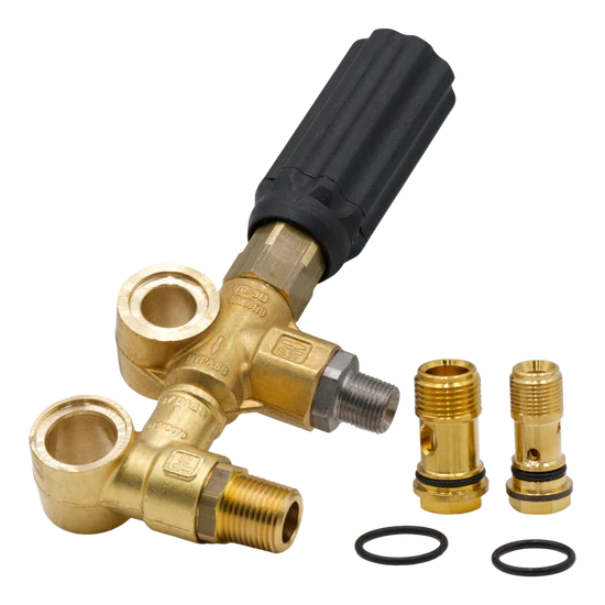 AR21669 Gymatic VR35 Heavy-Duty Unloader Valve – 4000 PSI – Built for Commercial Pressure Washers