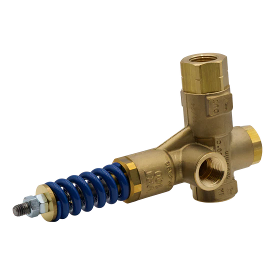 VRT100-330 Heavy-Duty Unloader Valve – 4640 PSI – Built for Commercial Pressure Washers