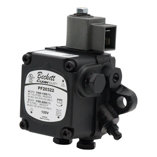 Beckett 2184404U / PF20322U CleanCut 120V Fuel Pump