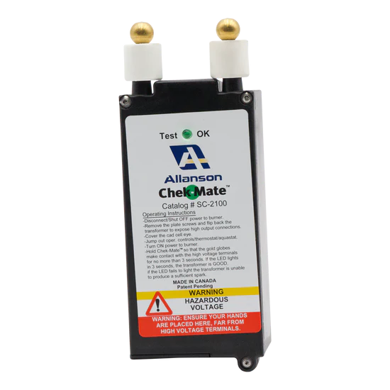 Allanson CHEK-MATE Burner Transformer / Ignitor Tester