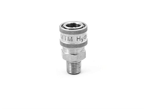 5000 Psi 1/2" Male NPT Stainless Steel Quick Coupler Socket