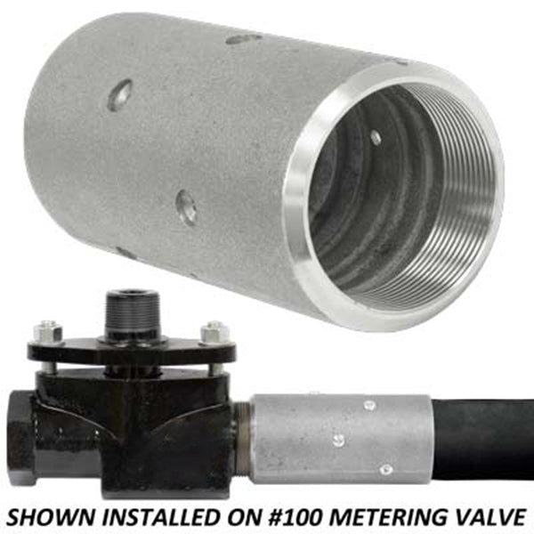 Key Houston Style K-series Metering Shoe Full Flow No Gasket Aluminum Coupling