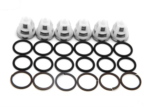 Replaces Comet Pump 5025.0020.00 Complete Inlet/Outlet Valve Kit for TWN, TW, TWS Pumps