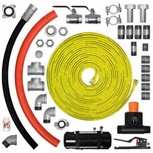 Remote Control Conversion Kit for Blowdown Style Sandblaster W/1-1/4" Threads