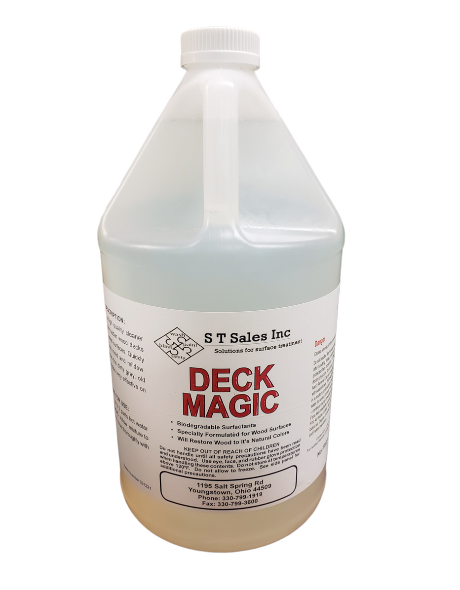 Deck Magic Super Concentrated Wood Re-Newer, Cleaner and Refresher Gallon  Size