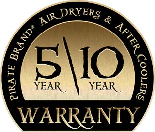 575 CFM Deliquescent Salt Tablet Skid Mounted Compressed Air Dryer System