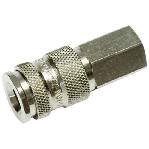 NOVA 2000 Air Fed Sandblasting Helmet Replacement NV2025 1/4" Female Socket x 1/4" Female NPT Compressed Air Breathing Hose Quick Release Fitting