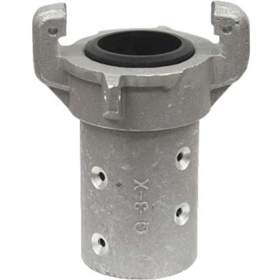 Heavy Duty Aluminun Full Port Sandblast Blast Hose Quick Coupling 1 1/4" ID Hose