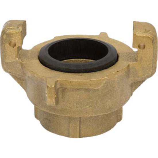 Sb-3x Full Port Threaded Sandblast Brass Tank Coupling 1 1/2" Npt Connector