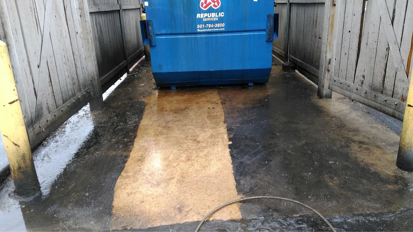 Green Magic Heavy Duty Non Caustic Industrial Degreaser, Concrete Cleaner and Soil Remover Gallon Size