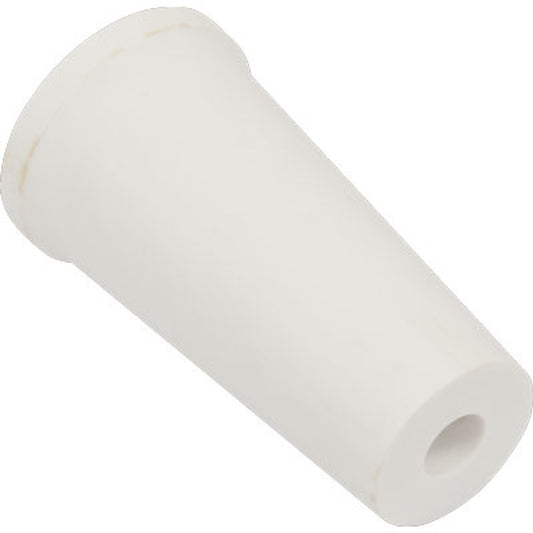 Nozzle, ceramic,medium tapered cone, straight bore, 3/8" bore, 2-13/16" length