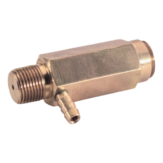 General Pump 100722 Safety Relief Valve – 1/2" MPT with Hose Barb Outlet, 1000–6000 PSI