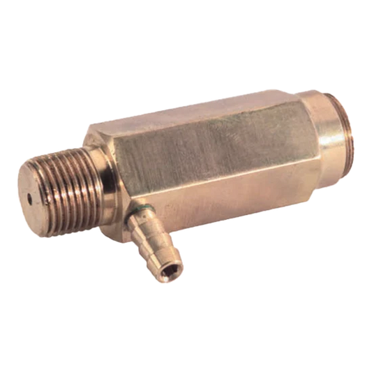 General Pump 100722 Safety Relief Valve – 1/2" MPT with Hose Barb Outlet, 1000–6000 PSI