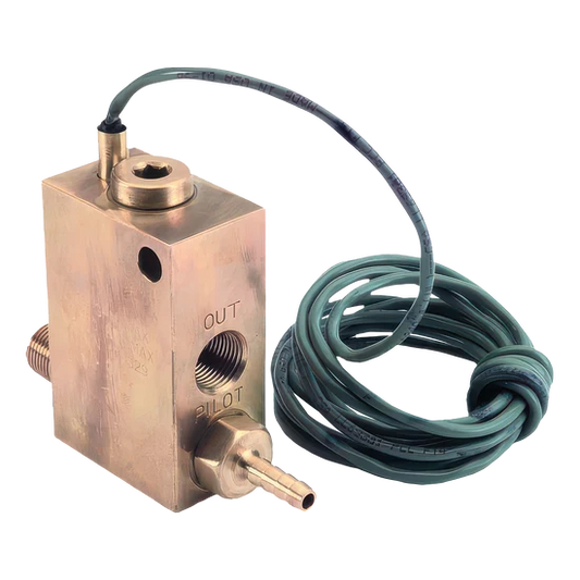 100329 Flow Switch with Pilot – 16 GPM, 4000 PSI, 3A 250V for Hot Water Pressure Washers