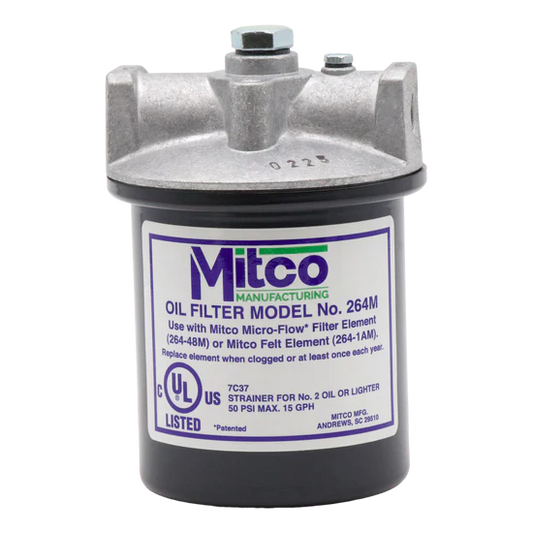 Mitco 264 Fuel Oil Filter Assembly – 3/8" FPT for Hot Water Pressure Washers