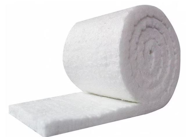 Coil Wrap Insulation Blanket – 8 lb Density, 1" x 24" x 25' Roll for Hot Water Pressure Washers