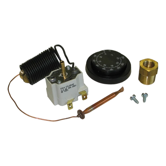 Adjustable Thermostat – 86°F to 194°F, 4000 PSI for Hot Water Pressure Washers