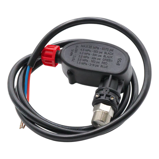 Mecline Pressure Switch – 3/8" Male NPT, 15 Amp for Hot Water Pressure Washers