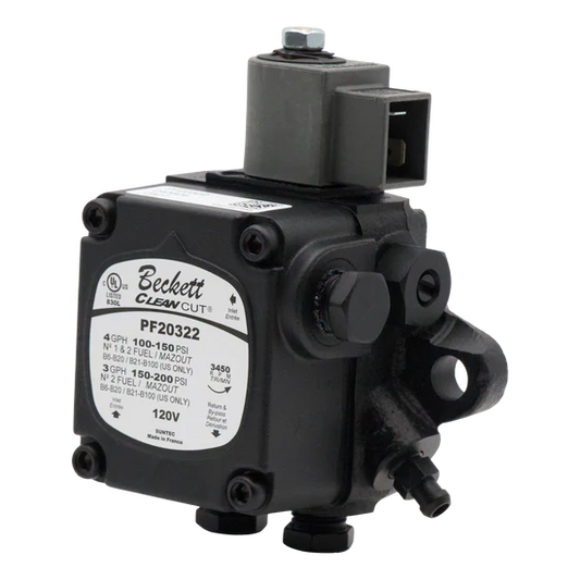 Beckett 2184404U / PF20322U CleanCut 120V Fuel Pump