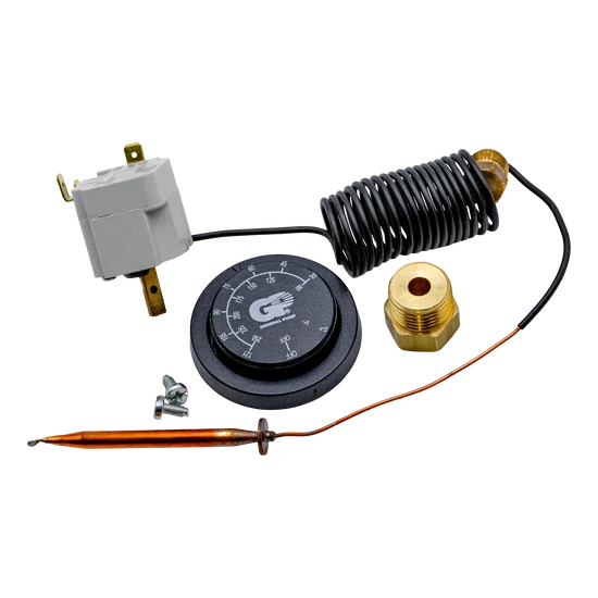 Adjustable Thermostat – 86°F to 250°F, 4000 PSI for Hot Water Pressure Washers