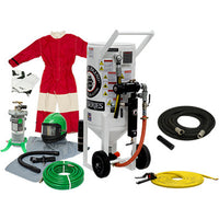 Schmidt Axxiom Style 3.5 Cu ft Portable Contractor Ready to Use Sandblasting Kit