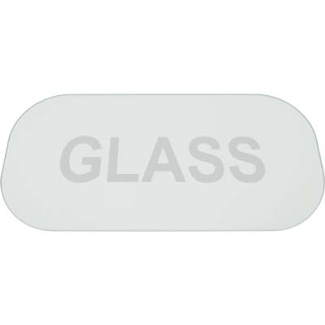 Replaces Pauli Systems 650-030-01 Cabinet window glass, 10-1/2" x 22" w/ 4" radius corners