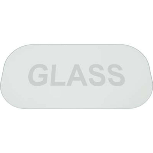 Replaces Pauli Systems 650-030-01 Cabinet window glass, 10-1/2" x 22" w/ 4" radius corners