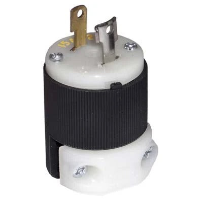 Male 2-Prong Twist-Lock Electrical Connector – Empire, Key Houston & Schmidt