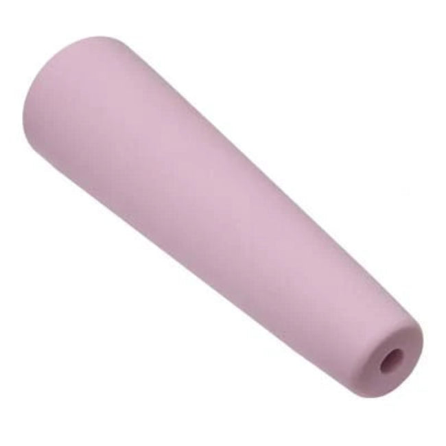 1/8" Ceramic Sandblast Nozzle – Long Tapered Cone, Straight Bore, 3-3/4" Long