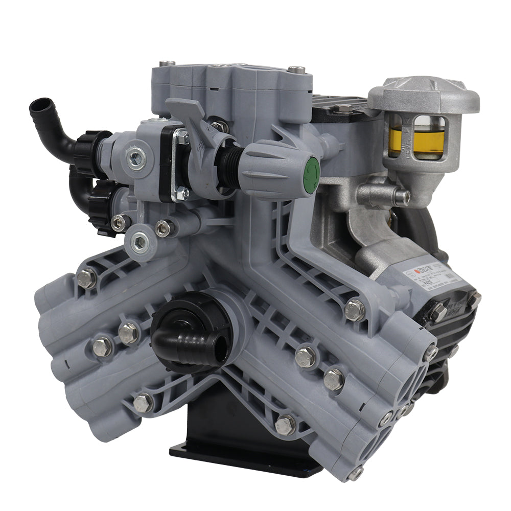 Comet P40 Softwash Pump and Gearbox 11 GPM Flow 300 PSI