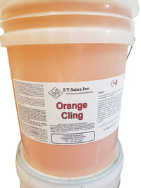 Orange Cling Bleach Stable House / Roof Wash Surfactant Foam Enhancer with Fresh Orange Scent