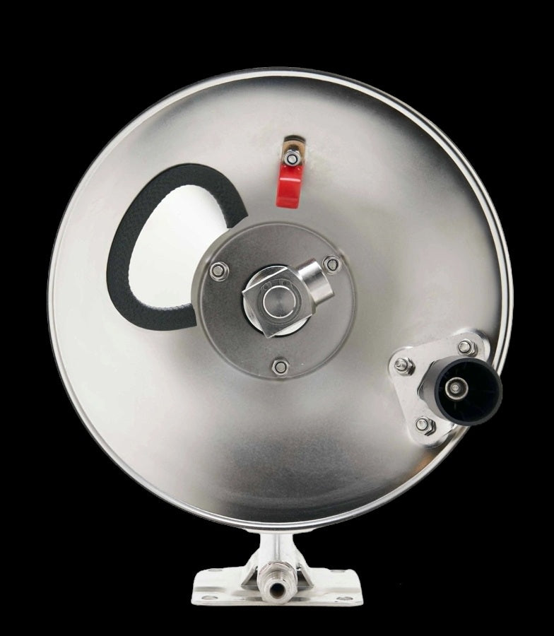 4000 Psi Stainless Steel Pressure Washer Hose Reel for 50' of Pressure Washer Hose