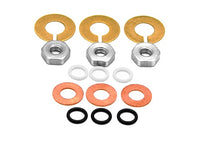 Replaces Comet Pump 0600.0062.00 Piston Nut and Seal Kit for TWN, TW, TWS Pumps