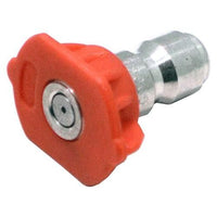 High Pressure Washer Spray Gun 0 Degree Red Quick Change Spray Nozzle