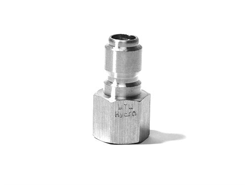 5000 Psi 1/2" Female NPT Stainless Steel Quick Coupler Plug