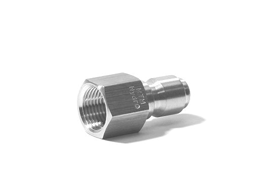 5000 Psi 1/2" Female NPT Stainless Steel Quick Coupler Plug