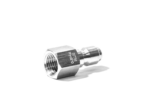 5000 Psi 3/8" Female NPT Stainless Steel Quick Coupler Plug