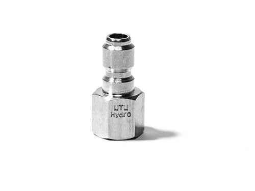 5000 Psi 3/8" Female NPT Stainless Steel Quick Coupler Plug