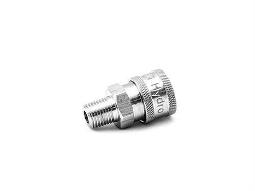5000 Psi 1/4" Male NPT Stainless Steel Quick Coupler Socket