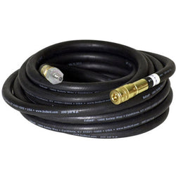 Bullard V10 3/8” ID 4696 25-foot Starter hose with 1/4” Industrial Interchange Q.D. coupler and male nipple for use with breathing air compressors