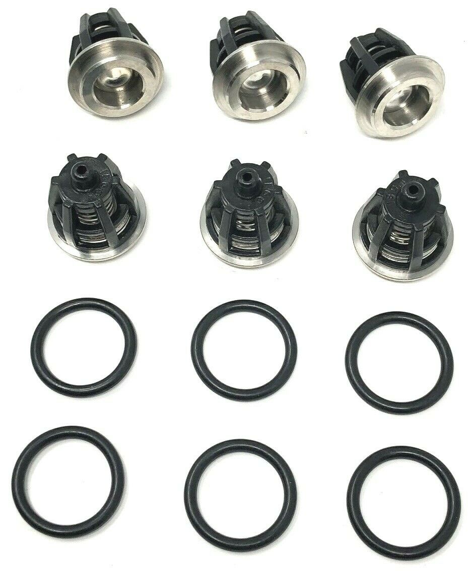 Replaces Comet Pump 5025.0011.00 Complete Inlet/Outlet Valve Kit for Most Comet Pumps