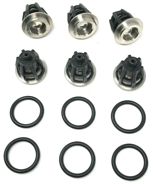 Replaces Comet Pump 5025.0011.00 Complete Inlet/Outlet Valve Kit for Most Comet Pumps