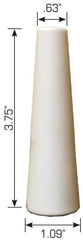 Pressure Blaster Ceramic Sandblast Nozzle  Tip 3/8" Cone Shape 3 3/4 Long