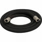 1 1/2" X 25' 4 Ply Heavy Duty Sandblasting Hose Extension With Aluminum Couplings