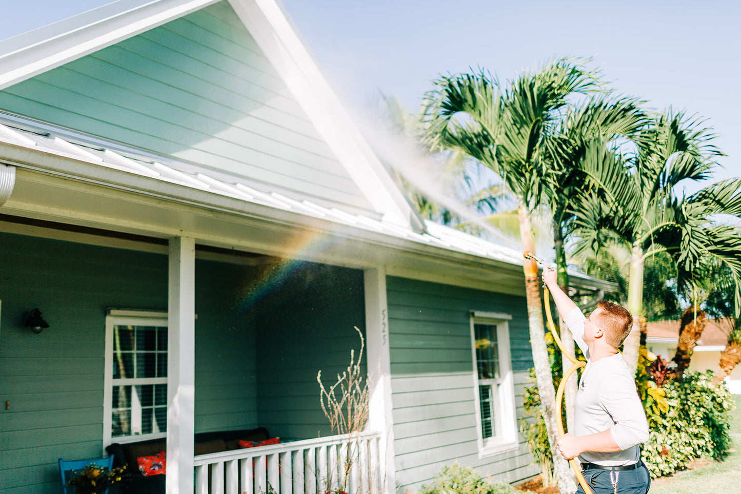 Fresh "E" Lemonizer Bleach Stable House Wash Surfactant and Alkalinity Enhancer with Fresh Lemon Scent