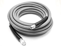 Made in the USA 3/8" 4,000 PSI Single Wire Non-Marking Grey or Blue Pressure Wash Hose