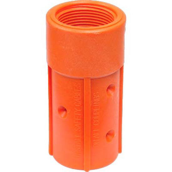 Standard Nylon Sandblast Hose Nozzle Holder Coupling For 3/4" Id Hose He-1-ny