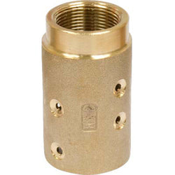 Standard Brass Sandblast Hose Nozzle Holder Coupling For 1" Id Hose He-2-br